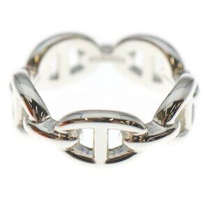 Hermes Chaine D'ancre PM Ring Silver 52